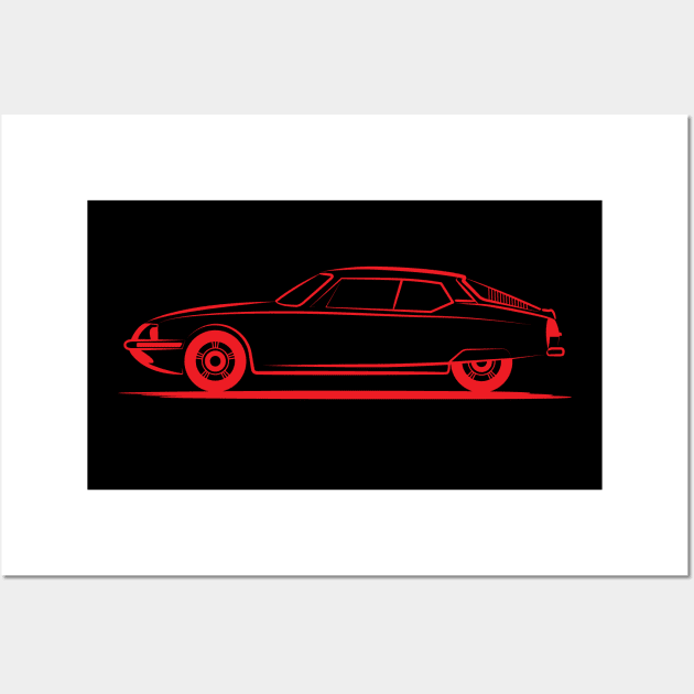 Citroen SM Wall Art by PauHanaDesign